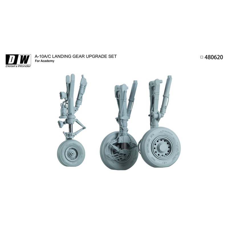 1/48 A-10A/C Landing Gear for ACADEMY Kit
