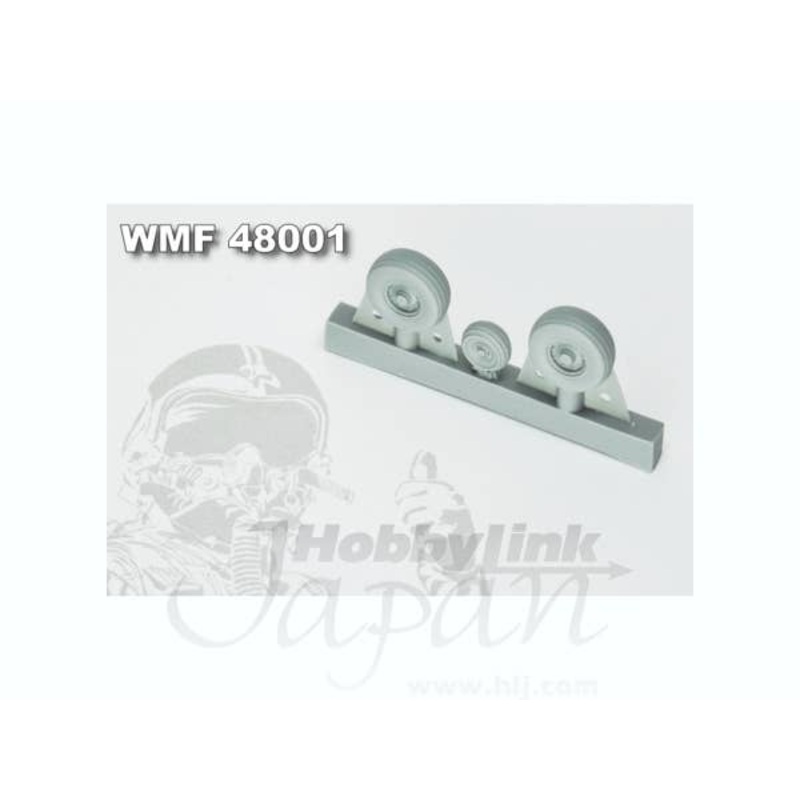 1/48 Alpha Jet Wheels (for Kinetic)