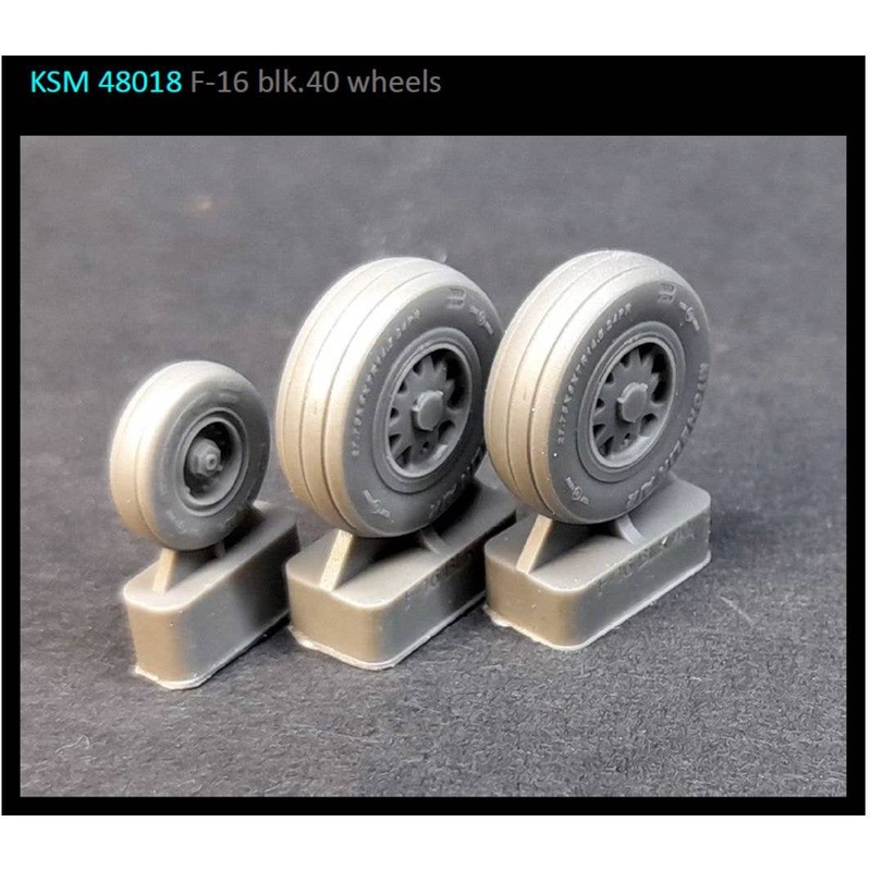 1/48 F-16C Block 40 wheels