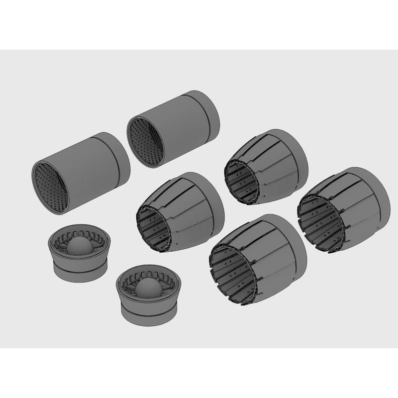 1/48 F/A-18 C/D GE F404 Engine Nozzles