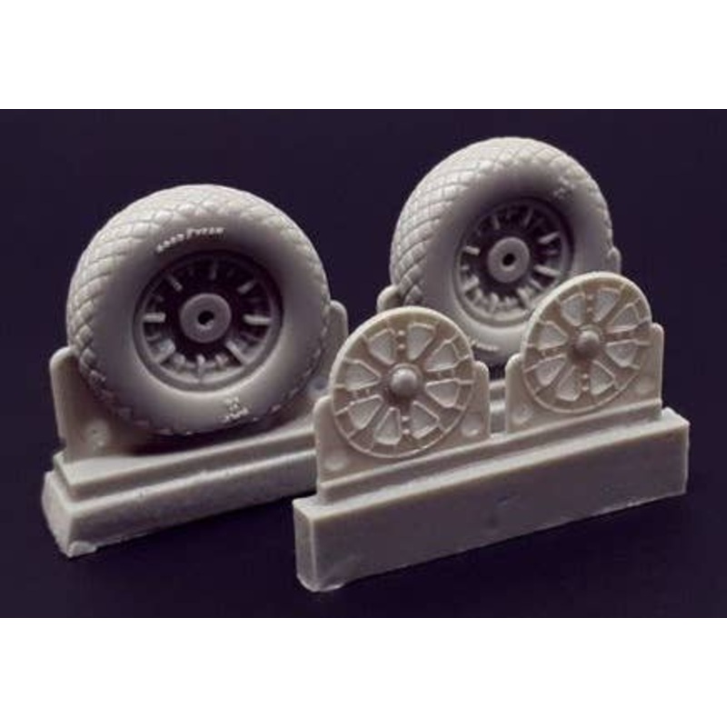1/48 F4U Corsair Diamond Tread Wheels Set