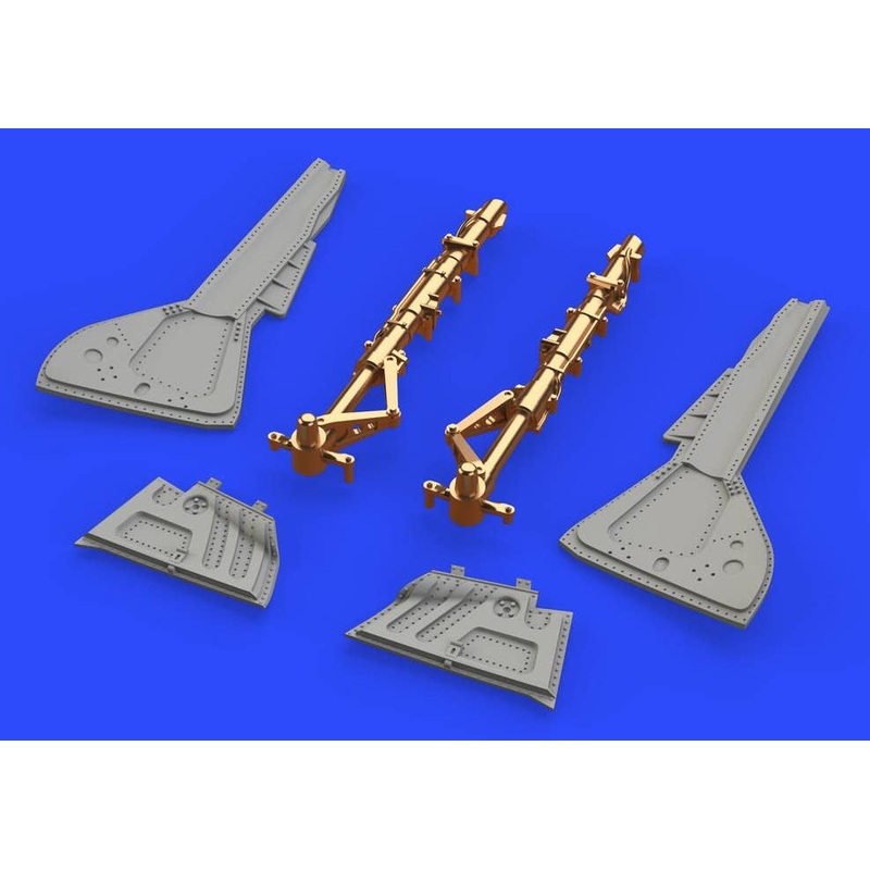 1/48 Fw 190A-5 Undercarriage Legs Bronze (for Eduard)