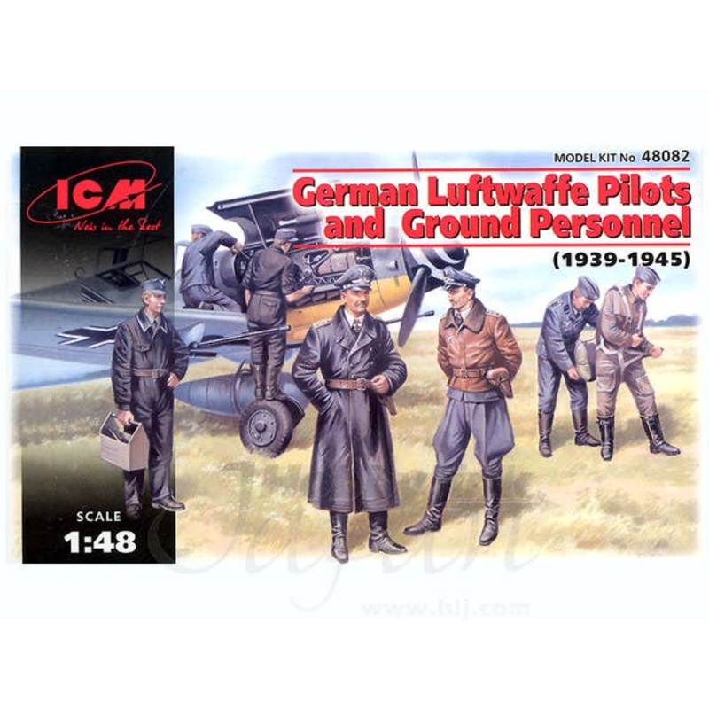 1/48 German Luftwaffe Pilots & Ground Personnel 1939-19