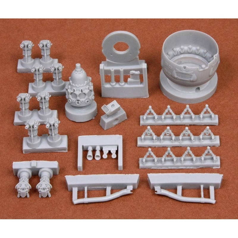1/48 Gloster Gladiator Mk.I/Mk.II Engine & Cowling (for Roden)