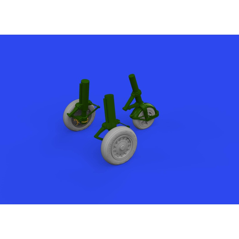 1/48 J-35 Draken wheels Type 2 Brassin (for Hasegawa)