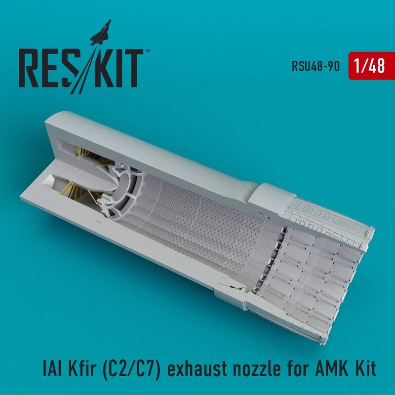 1/48 Kfir C2 / C7 Afterburner (for AMK)