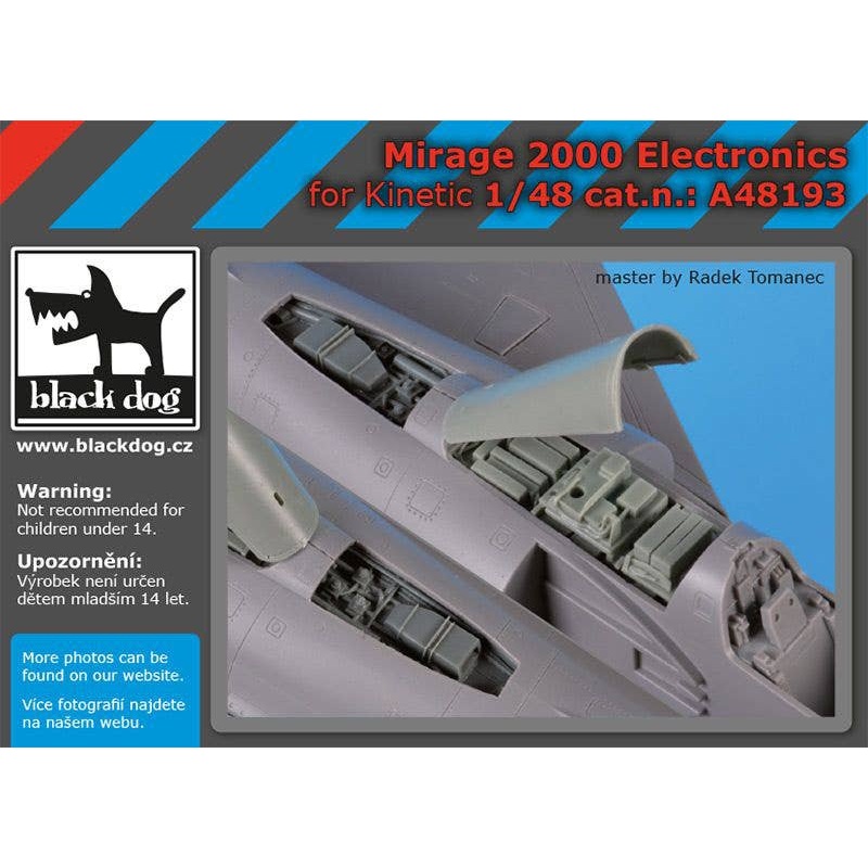 1/48 Mirage 2000 electronic