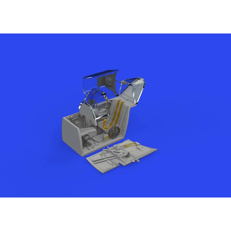 1/48 Bf 109F Cockpit PRINT (for EDUARD)