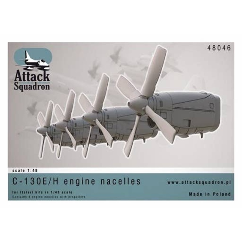 1/48 C-130E/H Engine Nacelles