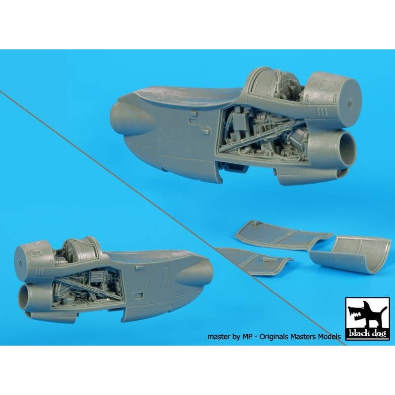 1/48 E-2 C Hawkeye 2 Engines (for Kinetic)