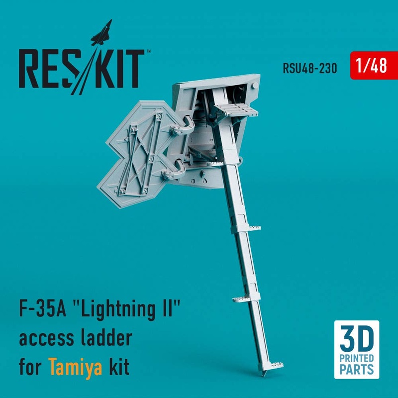1/48 F-35A Lightning II access ladder for Tamiya kit (3D Printing)