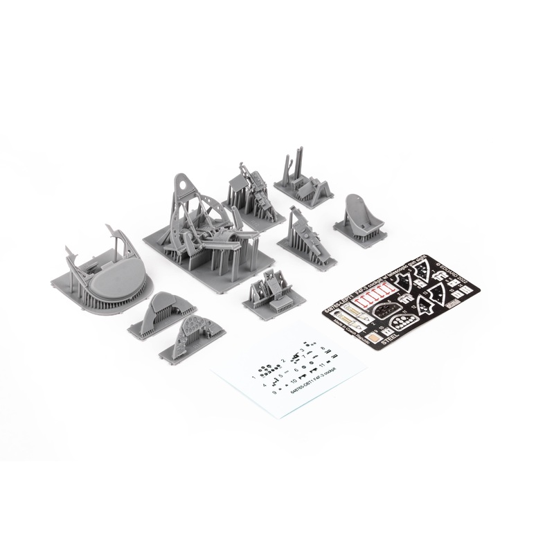 1/48 F4F-3 cockpit w/ telescopic gun sight PRINT