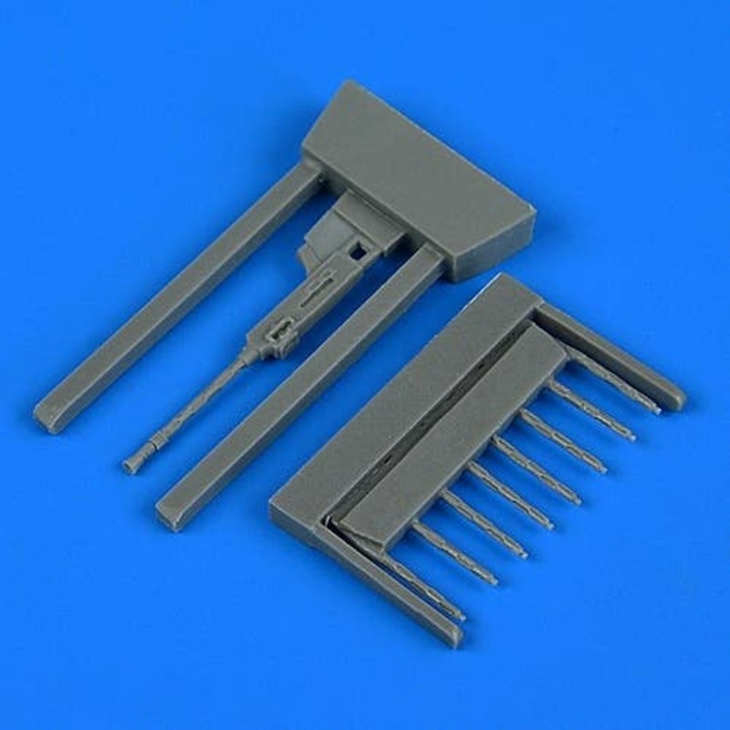 1/48 Fokker G-1 Gun Barrels And Machine Gun (for Mikro Mir)