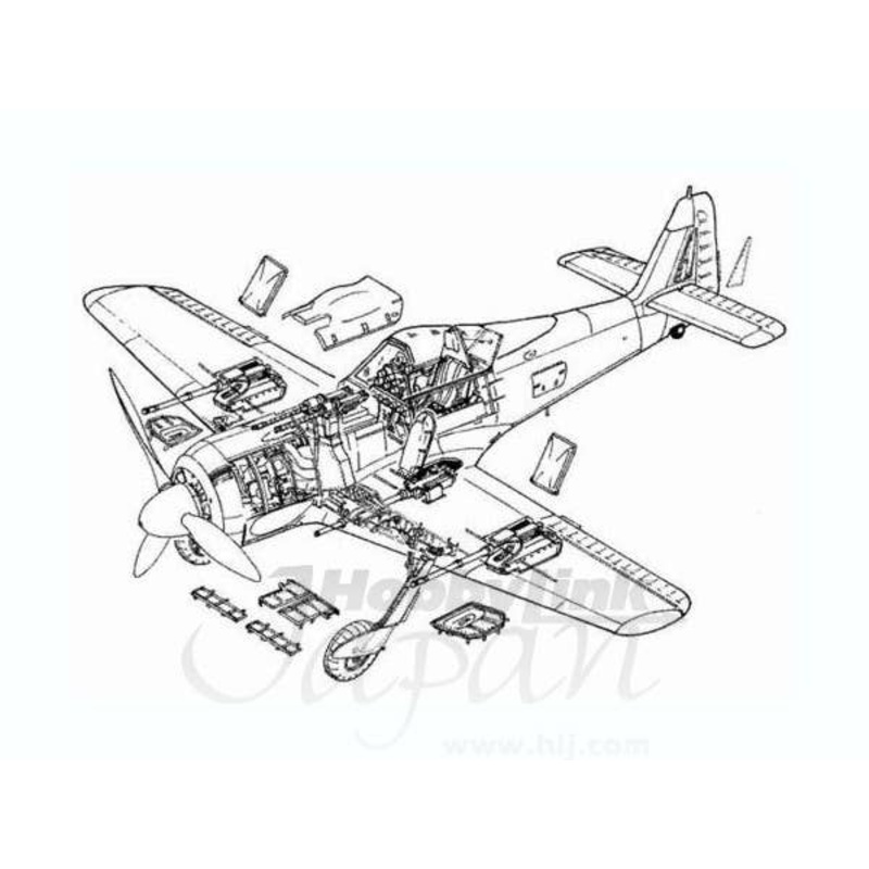 1/48 Fw 190 F8 Detail Set (for Tamiya)