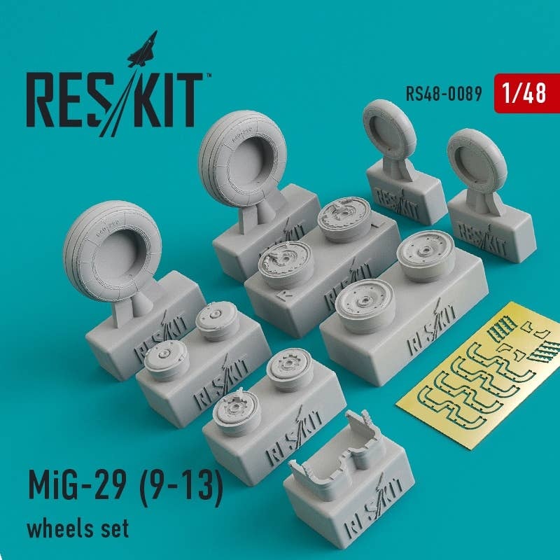 1/48 MiG-29 (9-13) Wheels Set