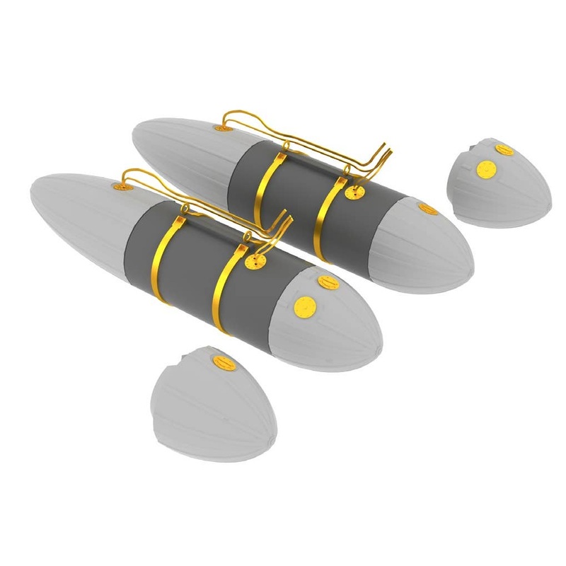 1/48 US 108gal Paper Tanks