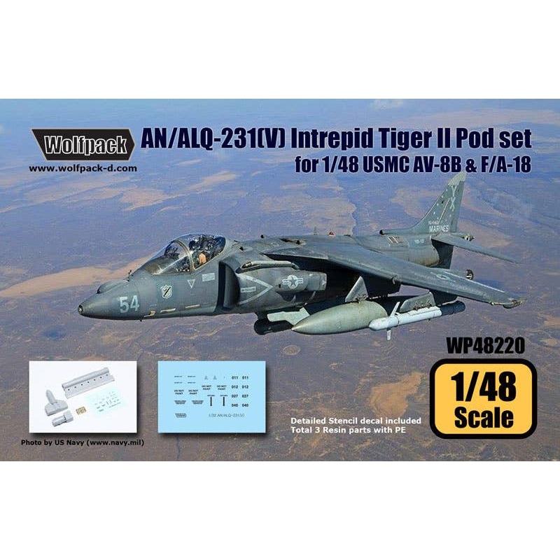 1/48 Wolfpack AN/ALQ-231 (V) Pod