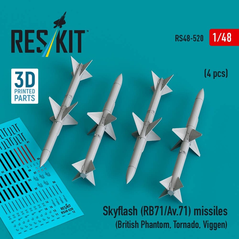 Skyflash (RB71/Av.71) missiles (4 pcs)