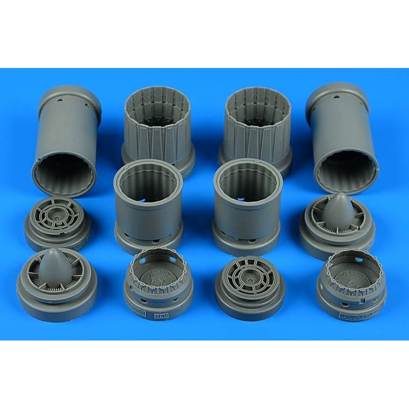 1/32 F-4E / F / G, Rf-4E Phantom II Exhaust Nozzles (for Revell)