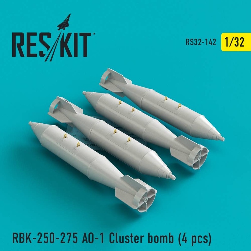 1/32 RBK-250-275 AO-1 Cluster Bomb (4pcs)