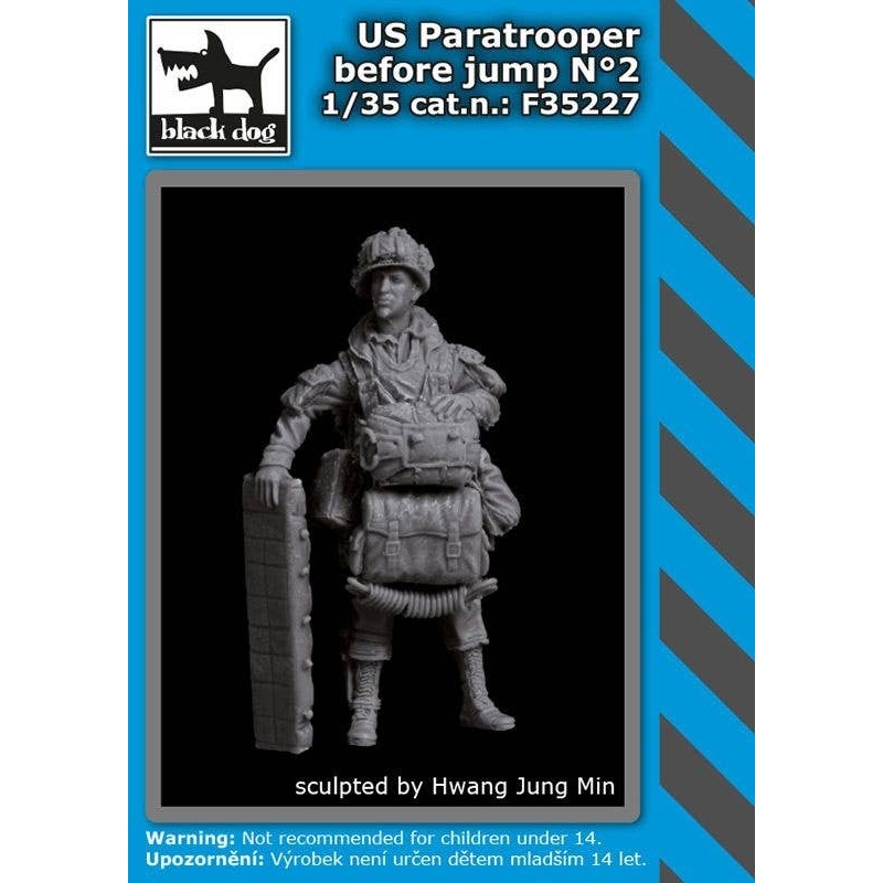 1/35 U.S. Paratrooper Before Jump No.2