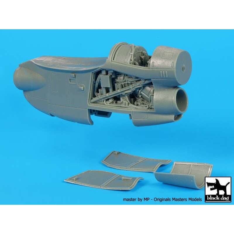 1/48 E-2 C Hawkeye 1 Engine (for Kinetic)
