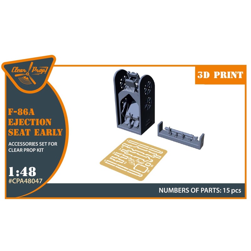1/48 F-86A Ejection seat early for Clear Prop! kits