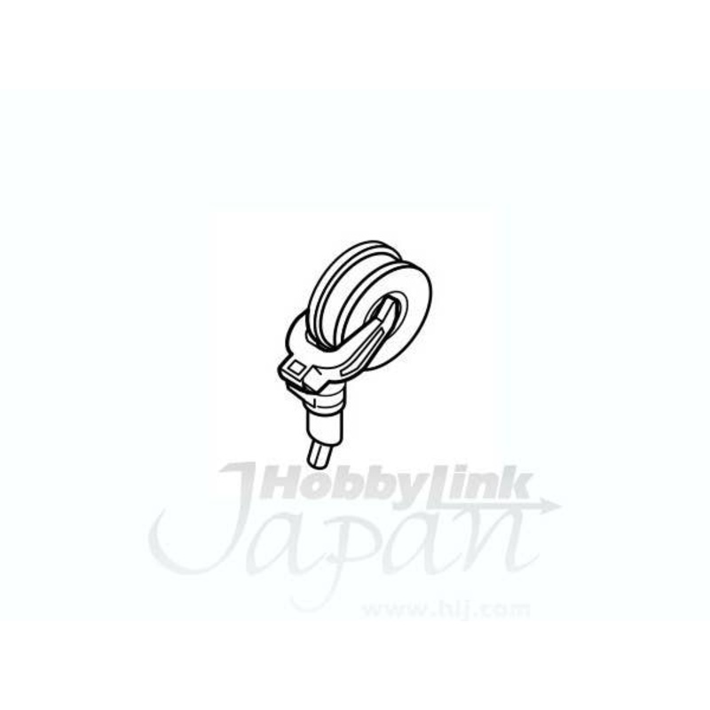 1/48 Mosquito Tail Wheel Strut (Including Wheel) for Tamiya