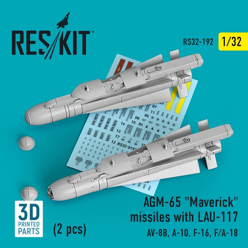 1/32 AGM-65 Maverick Missile with LAU-117 (2pcs)