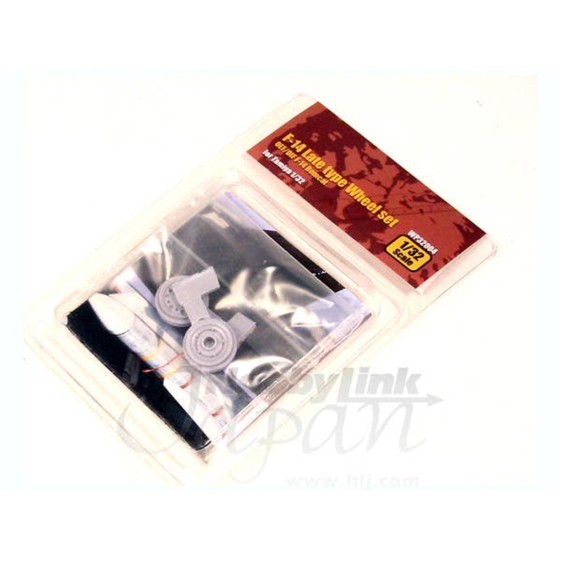 1/32 F-14 Late Type Wheel Set (for Tamiya)