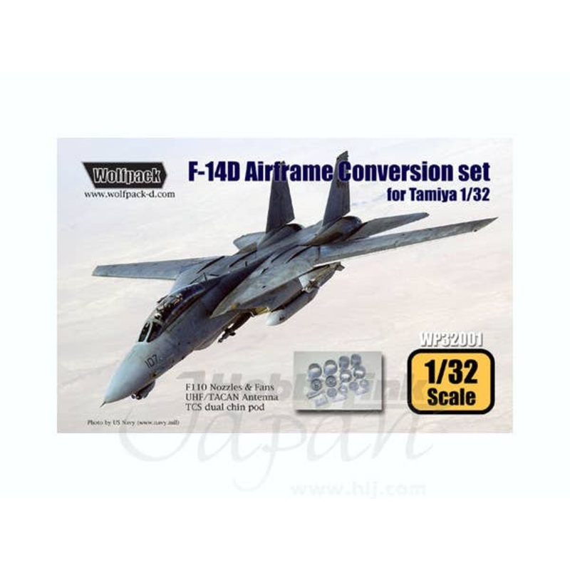 1/32 F-14D Airframe Conversion Set (for Tamiya)