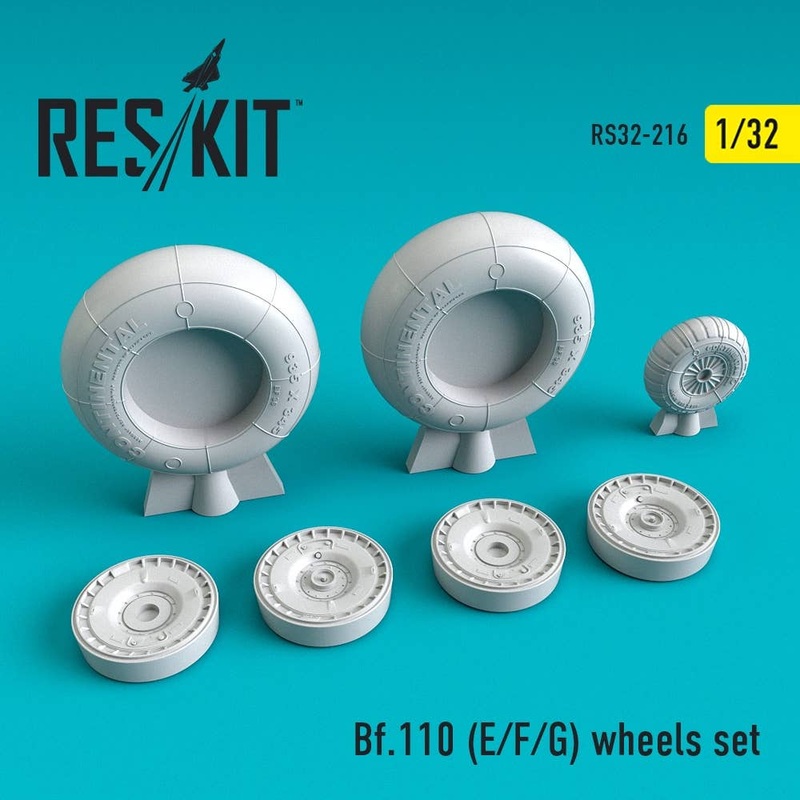 1/32 Messerschmitt Bf.110 (E/F/G) Wheels Set