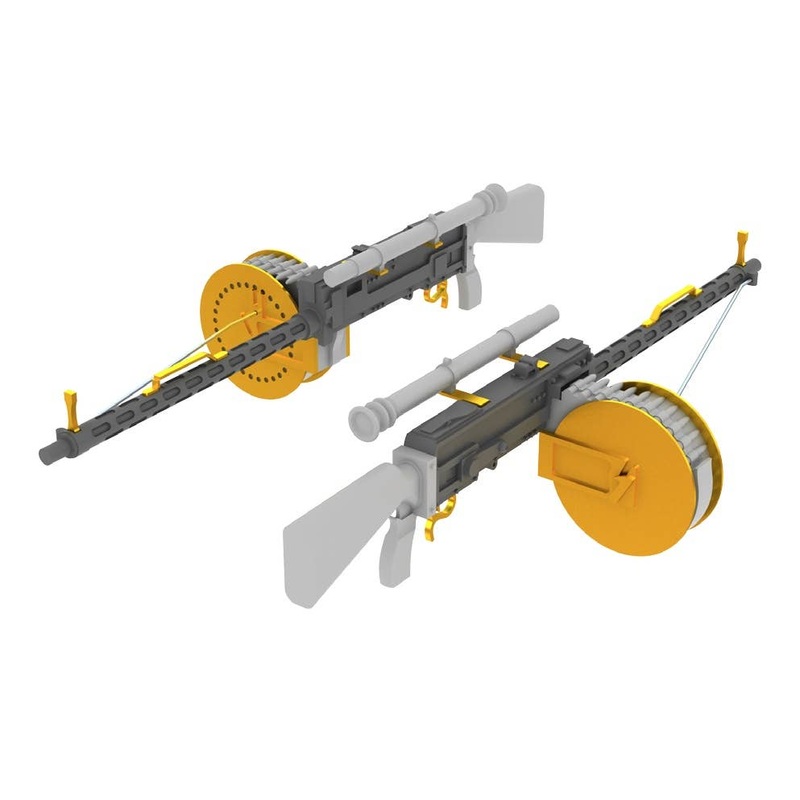 1/32 MG 14/17 Parabellum WWI gun