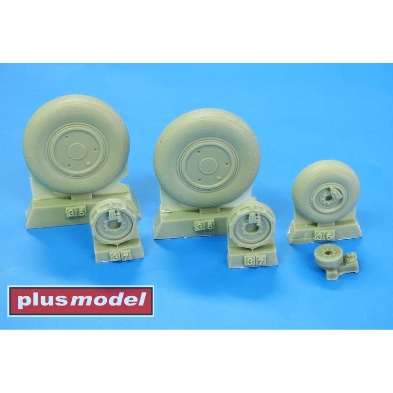 1/32 Mig-21 wheels late