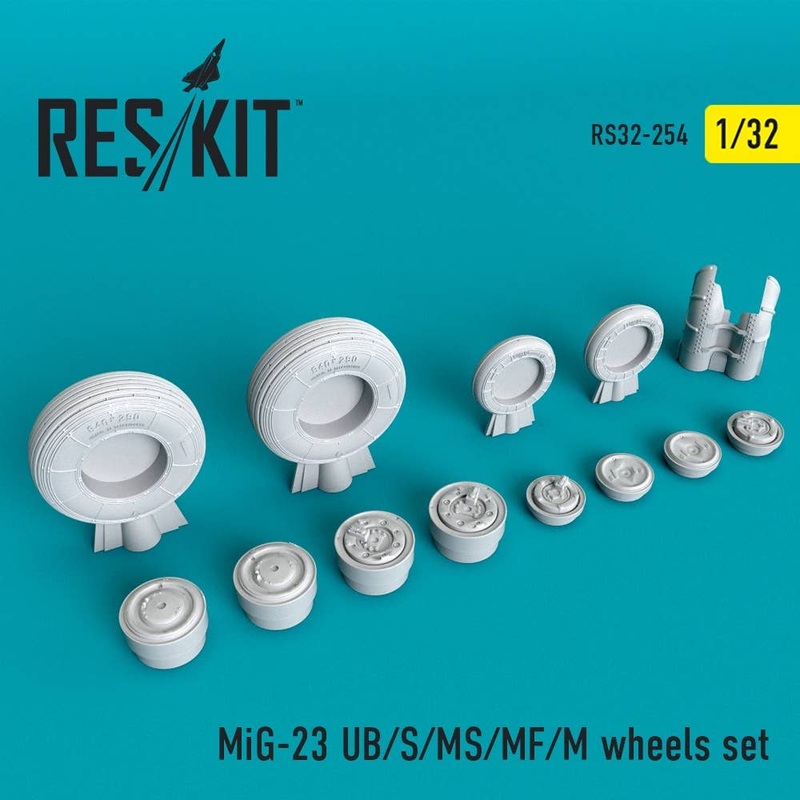 1/32 MiG-23 (UB/S/MS/MF/M) Wheels Set