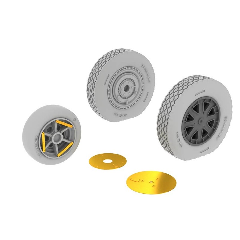 1/32 P-39 Wheels Late (Kittyhawk)