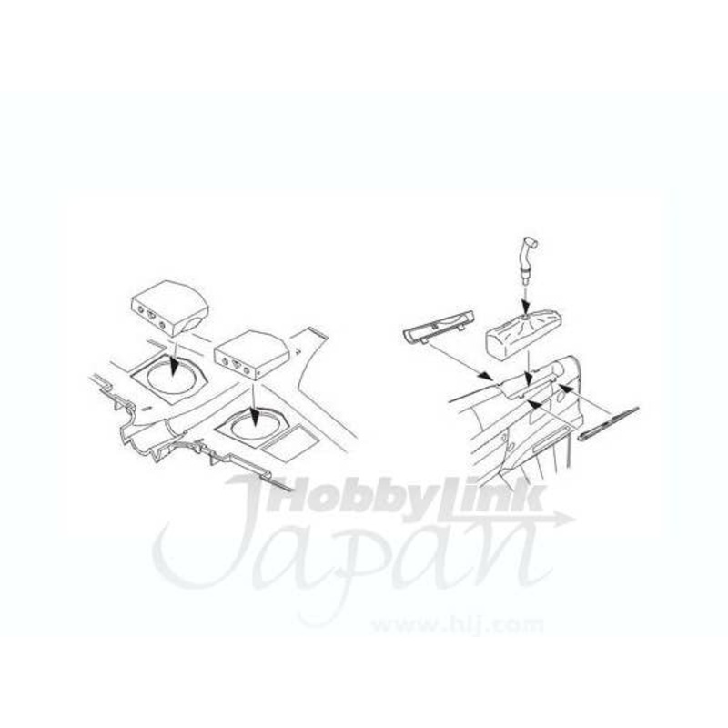 1/32 P-40E/K Warhawk Undercarriage Set (for Hasegawa)