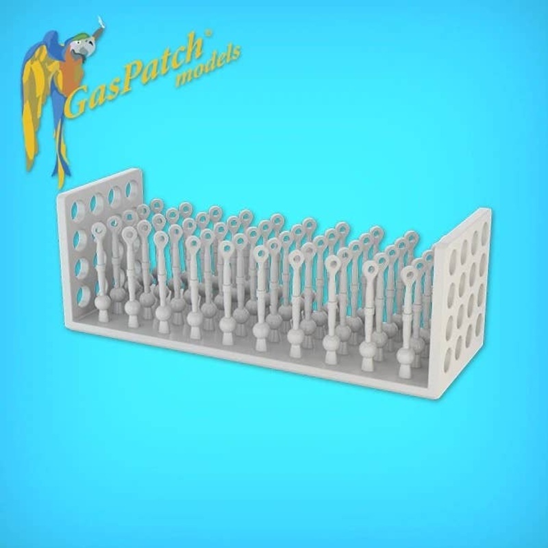 1/32 Resin Turnbuckles Type Albatros (50 Items)