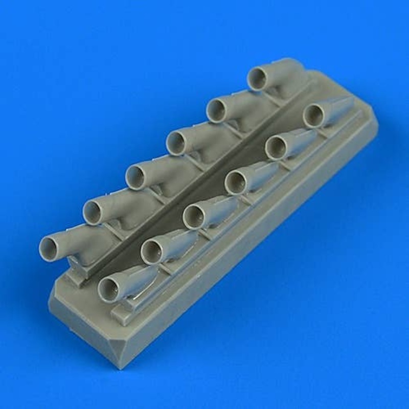 1/32 Spitfire Mk. IX Exhaust Oval Type (for Revell)