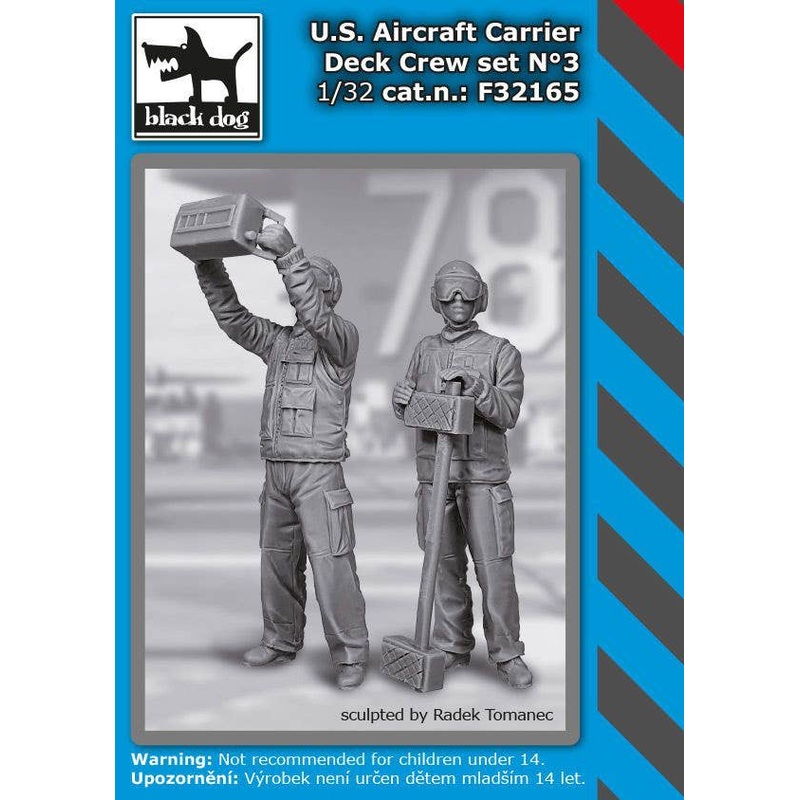 1/32 US aircraft carrier deck crew set No.3