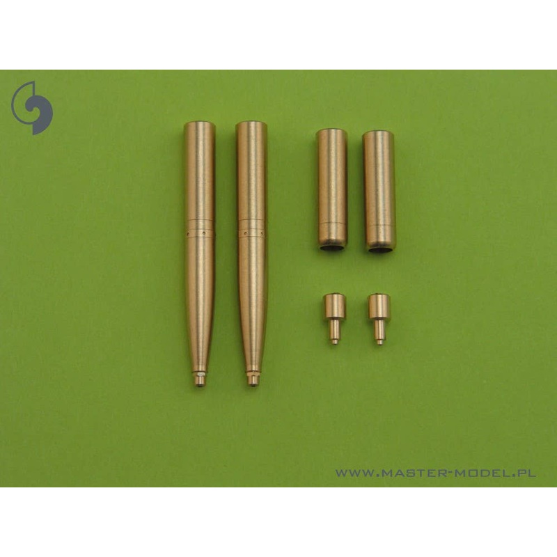 1/32 WWII British Supermarine Spitfire Late E Type Wing Hispano 20mm Machine Gun Barrel / .50 (12.7mm) Machine Gun Barrel with Fairing