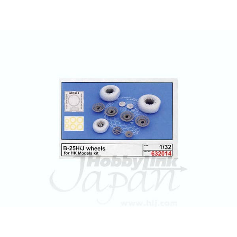 1/32 B-25H/J Wheels for HK Models
