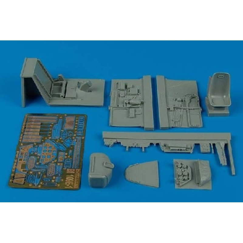 1/32 Bf 109E-1 Cockpit Set (for Eduard)