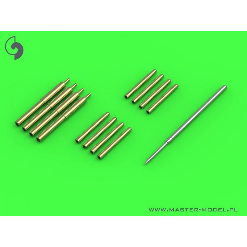 1/32 Current Use American A-1 Skyraider 20mm Machine Gun Barrel & Pitot Tube Set