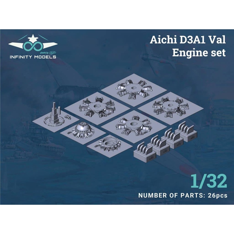 1/32 D3A1 Val Engine