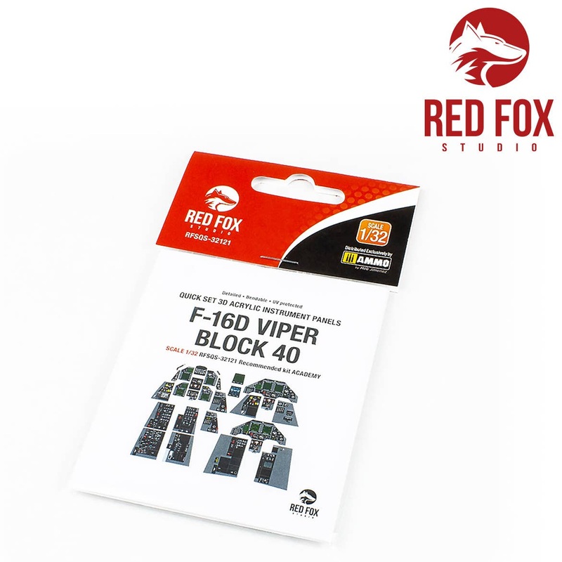 1/32 F-16D Block 40 Viper (for Academy kit)