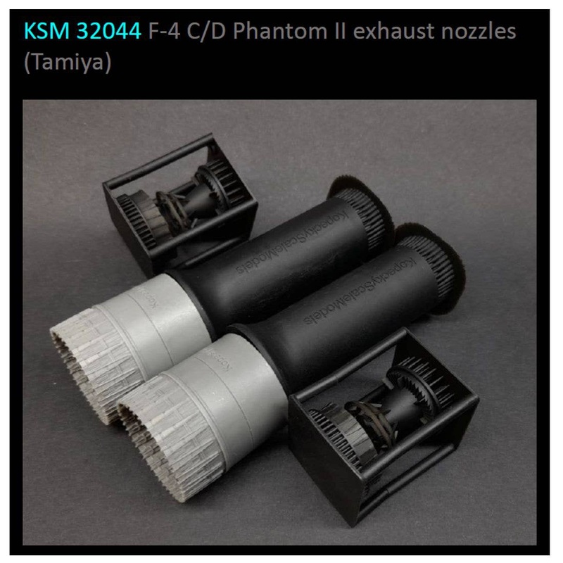 1/32 F-4C/D Phantom II exhaust nozzles