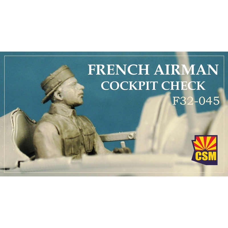 1/32 French Airman Cockpit Check