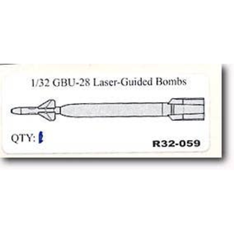 1/32 GBU-28 Laser Guided Bombs 1 pc.