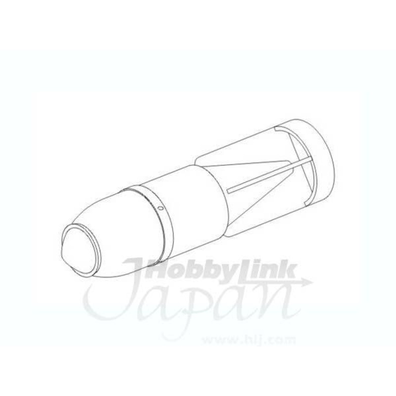 1/32 German WWII bombs SC 1000Herrman(2 ks)